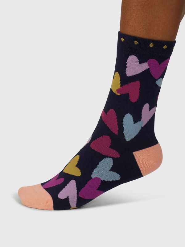 THOUGHT SOCKS TYAS HEART