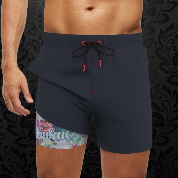 AU NOIR SWIM SHORTS - SOLIDA - Au Noir