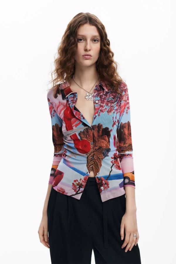 BLOUSE DESIGUAL - 24WWTK84 - Desigual