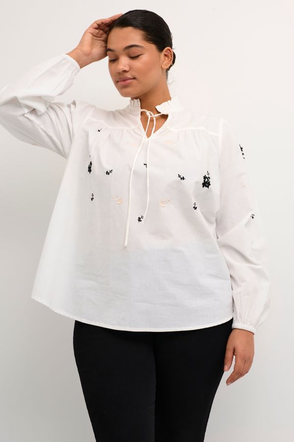 BLOUSE KAFFE CURVE - 10581790 - Kaffe Curve