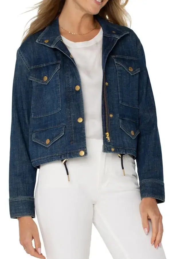 VESTE EN DENIM LIVERPOOL - LM1034CHA - Liverpool